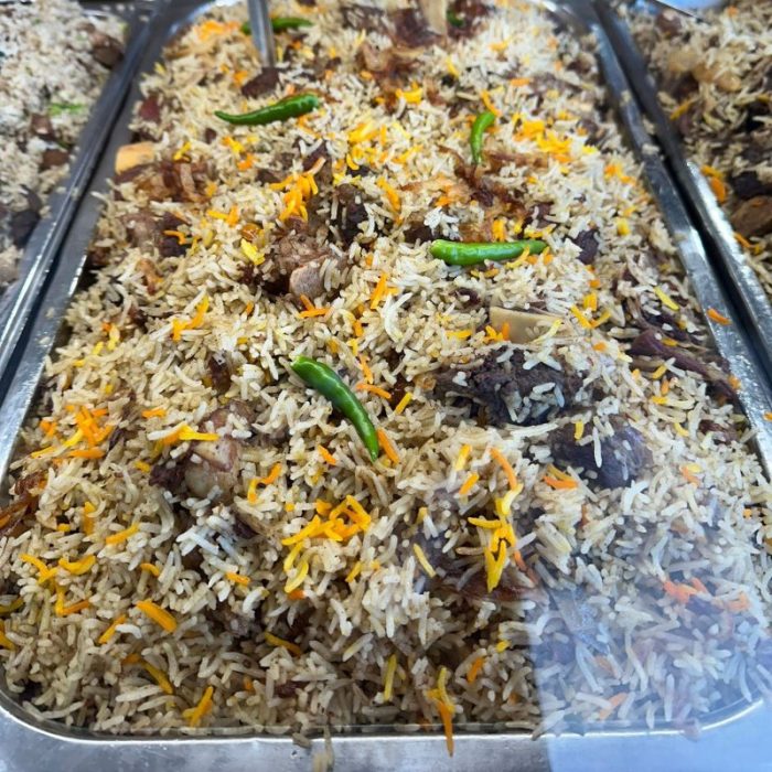 Beef Biryani (Half Tray) - Image 1