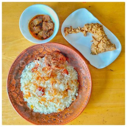 Mezbani Roast Polao Combo for 10 people (Pulao, Roast, Beef Curry, Chana Dal and Salad)