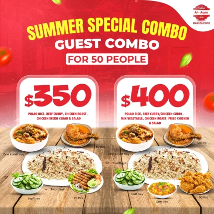 Guest Combo for 50 People