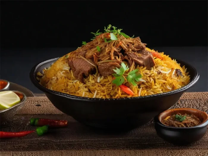Yummy-beef-Biryani-1-1.webp Beef Biryani Small 12 OZ (Each Order) - Image 1