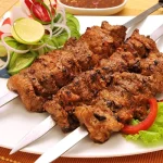 Chicken Bihari Kebab 5pc with Naan (Each)