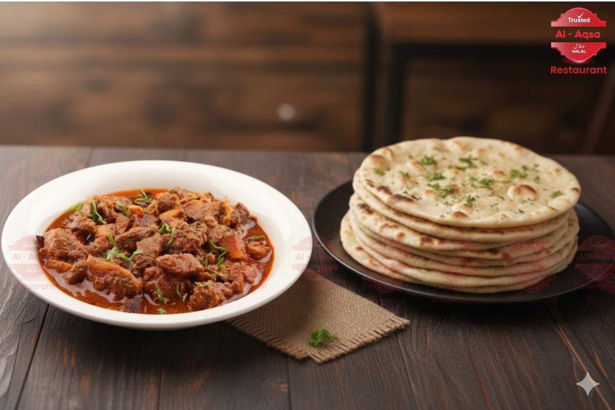 Beef Curry with Naan