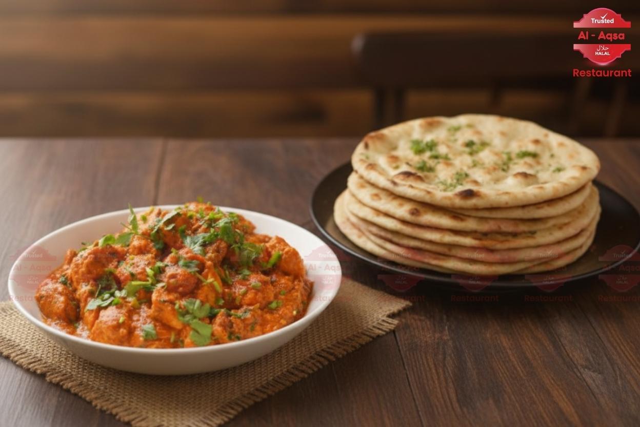 Butter Chicken with Naan