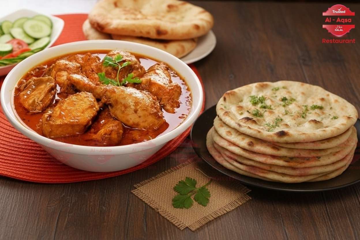 Chicken Curry with Naan