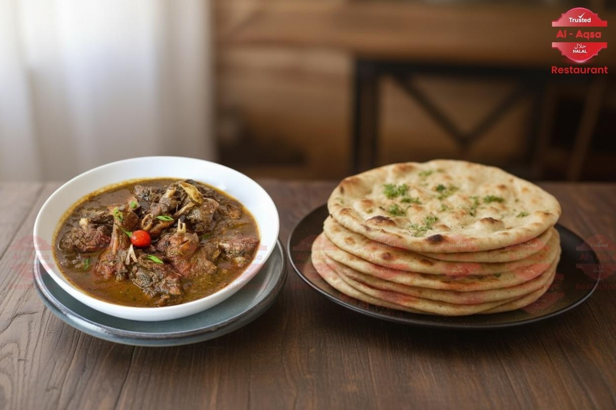 Duck Curry with Naan
