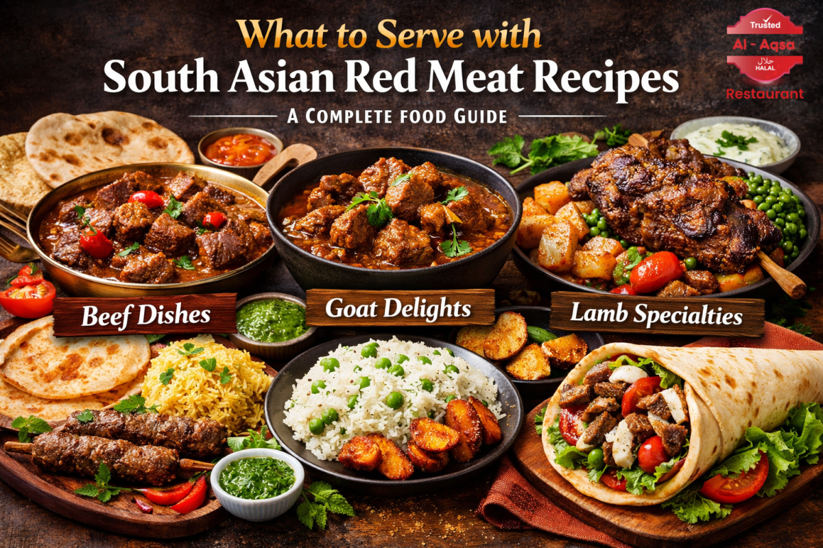 What to serve with the South Asian Red Meat Recipe