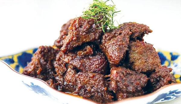 Shahi Beef Kala Vuna Fry with Rice
