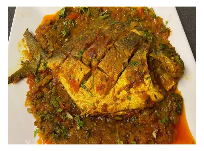 Pomfret or Rupchanda Fish Curry
