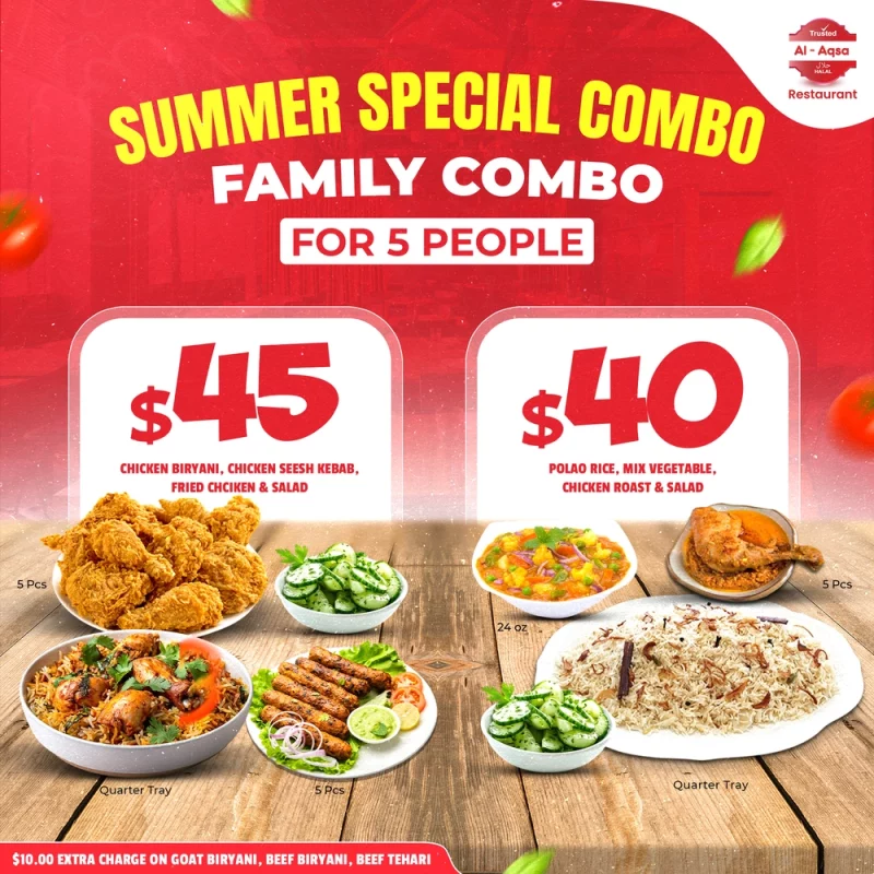 Family Combo for 5 People