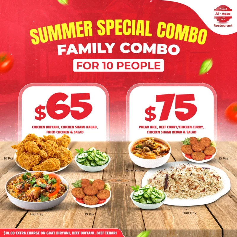Family Combo for 10 People