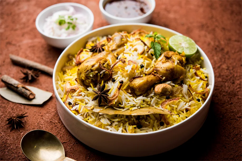 Indian Chicken Dum Biryani