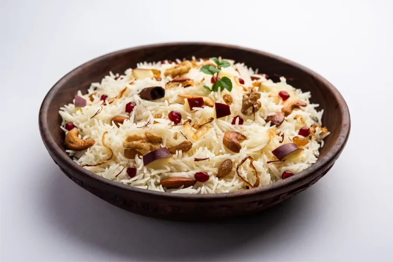 Kashmiri pulao and vegetable biryani near me