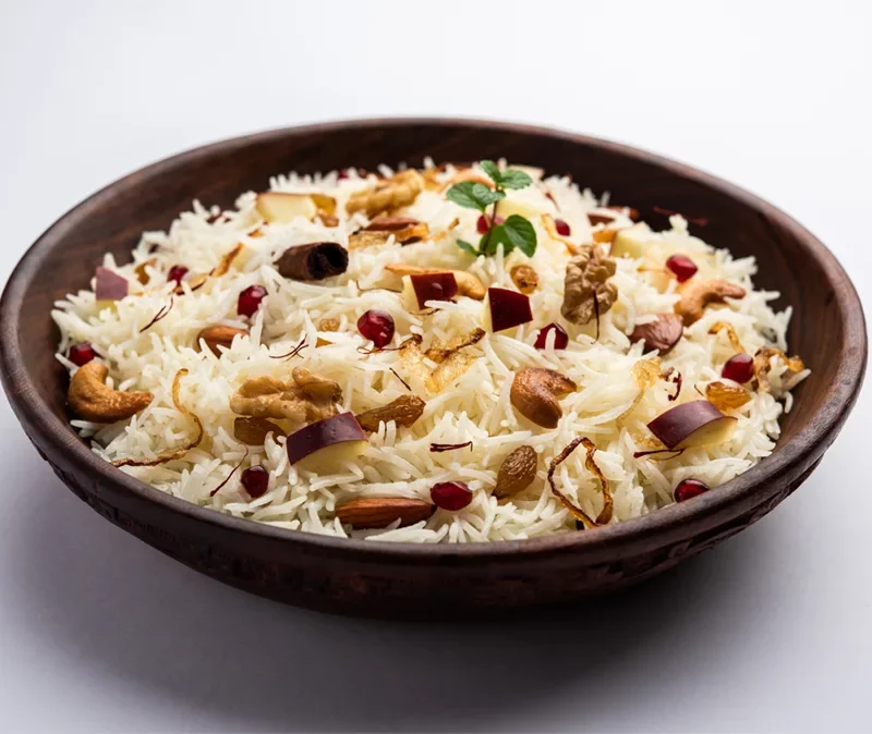 Kashmiri pulao and vegetable biryani near me